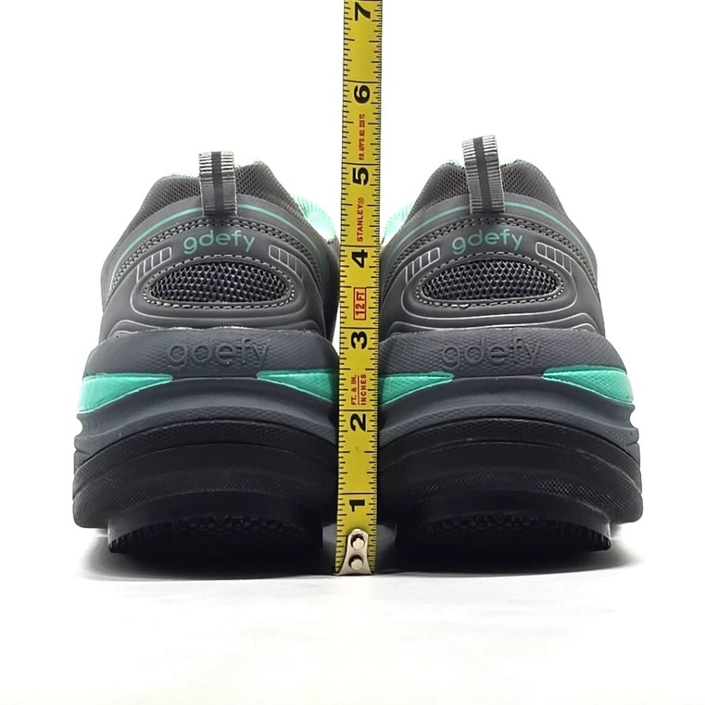 GDefy Gravity Defyer Ion Gray Athletic Sneakers Shoes Women's Size 7.5 - Picture 5 of 12